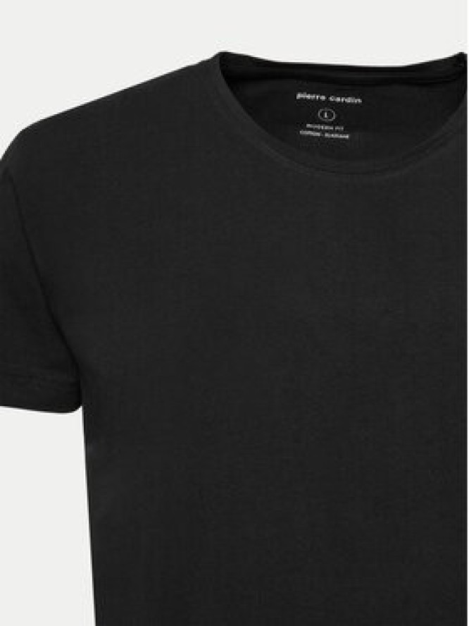 Pierre Cardin Komplet 2 t-shirtów 29990.000.9000 Czarny Modern Fit