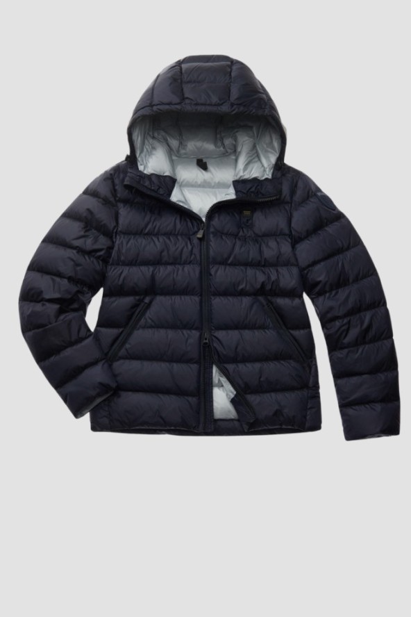 BLAUER Granatowa kurtka męska Acton Short Jackets