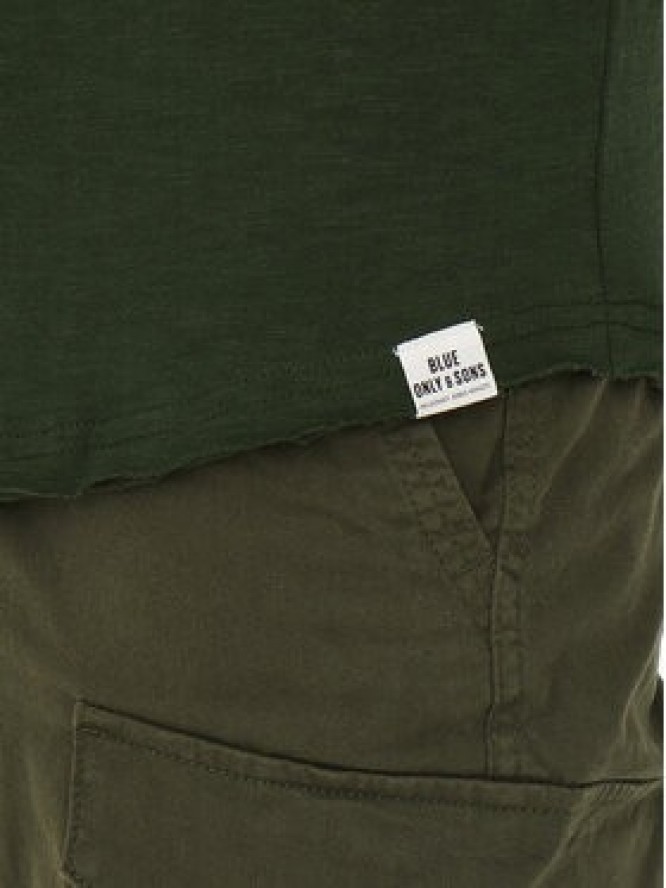 Only & Sons T-Shirt Benne 22017822 Zielony Regular Fit