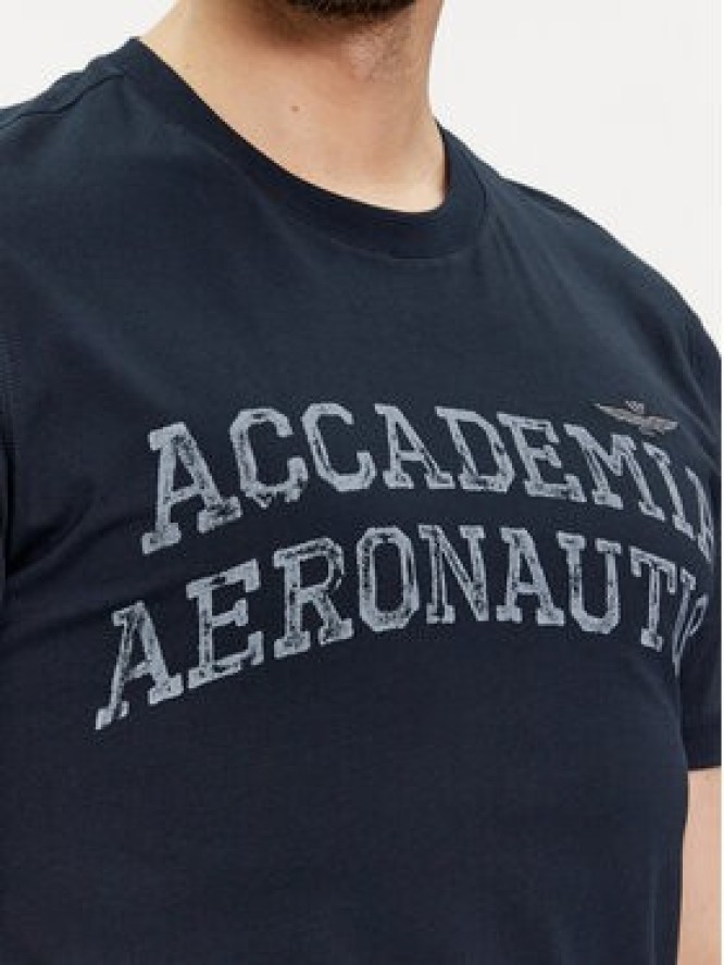 Aeronautica Militare T-Shirt 241TS2203J629 Granatowy Regular Fit