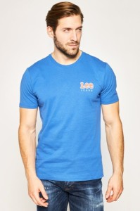 LEE CHEST LOGO TEE MĘSKI T-SHIRT SUMMER BLUE L64RFENJ