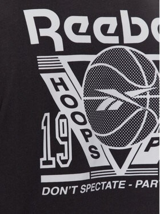 Reebok T-Shirt Basketball IB2123 Czarny Regular Fit