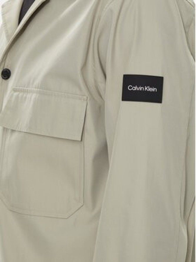 Calvin Klein Koszula K10K109920 Beżowy Regular Fit