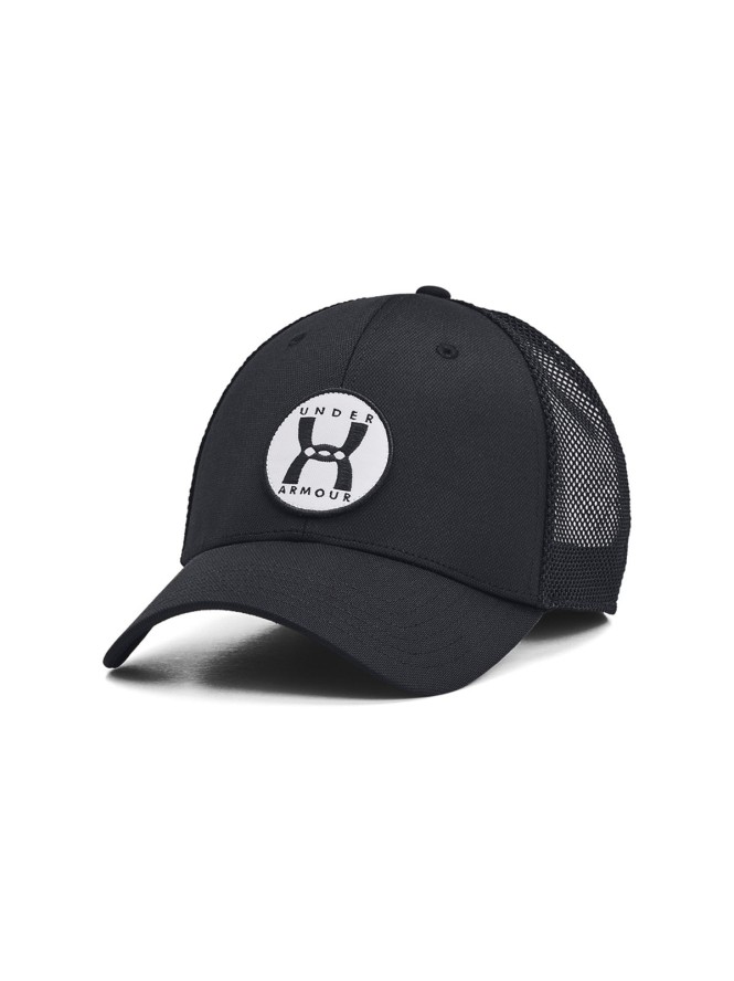 Czapka z daszkiem męska Under Armour M Blitzing Trucker - czarna