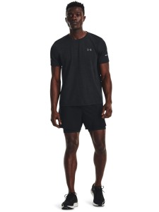 Spodenki do biegania męskie Under Armour LAUNCH ELITE 2in1 5'' SHORT - czarne