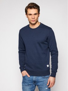 Jack&Jones Bluza Basic 12181903 Granatowy Regular Fit