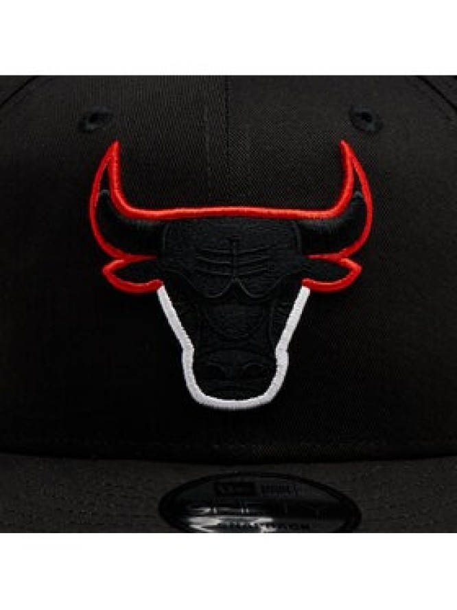 New Era Czapka z daszkiem Split logo 9Fifty 60424830 Czerwony