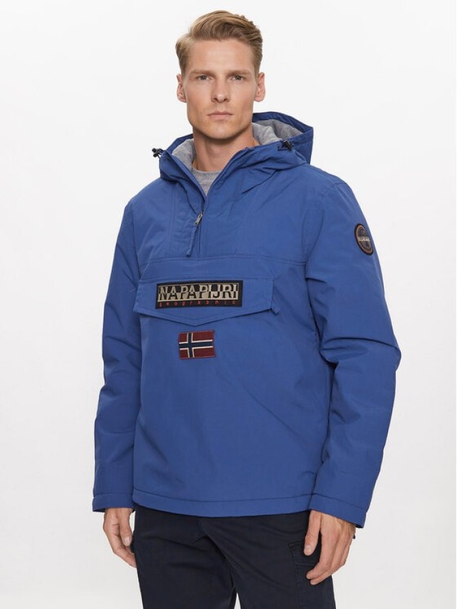 Napapijri Kurtka anorak NP0A4GMC Niebieski Regular Fit