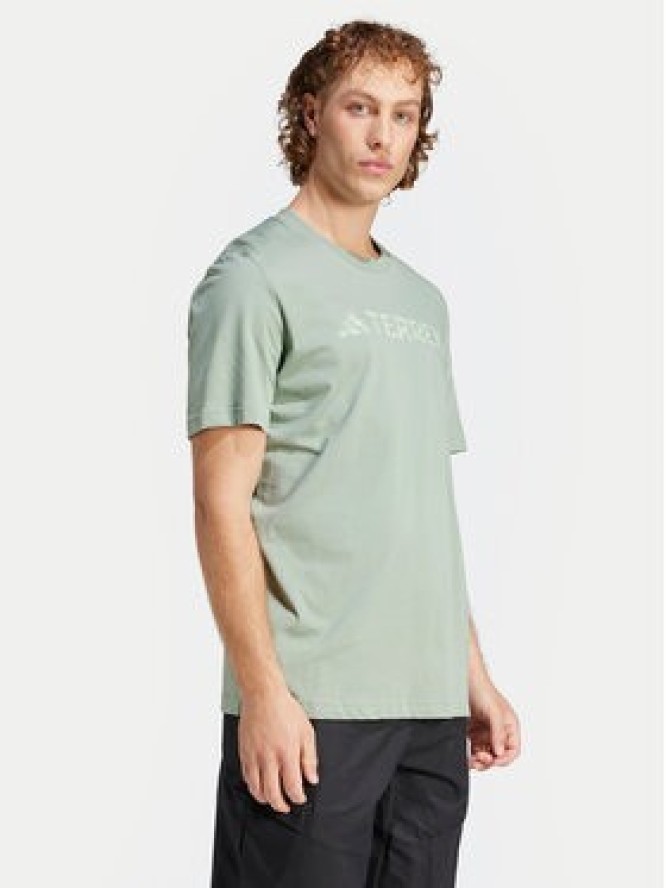 adidas T-Shirt Terrex Classic IN4688 Zielony Regular Fit