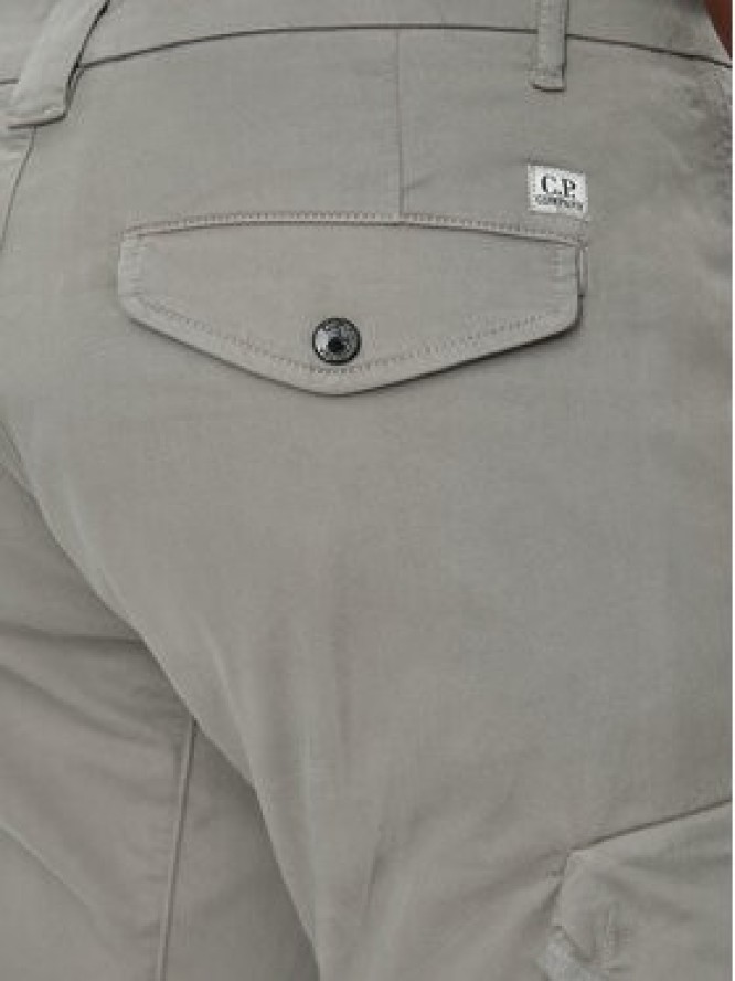 C.P. Company Spodnie materiałowe 17CMPA058A005529G Szary Ergonomic Fit