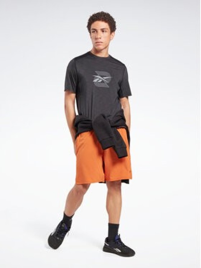 Reebok T-Shirt Activchill Graphic Move HS5933 Czarny Active Fit