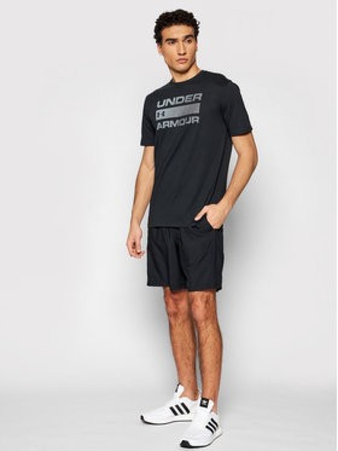 Under Armour T-Shirt Ua Team Issue Wordmark 1329582 Czarny Loose Fit