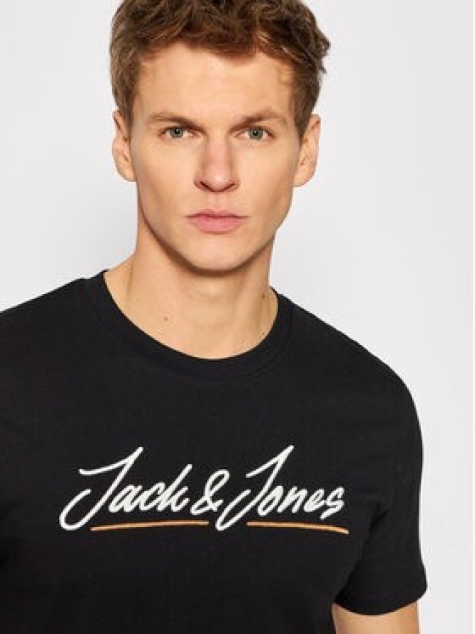 Jack&Jones T-Shirt Tons 12205107 Czarny Regular Fit