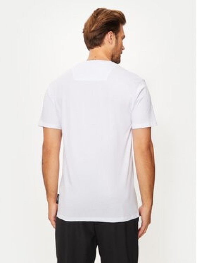 Plein Sport T-Shirt AADC MTK7197 SJY001N Biały Regular Fit