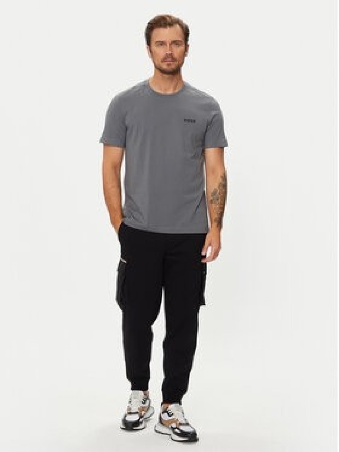 Boss T-Shirt 50515620 Szary Regular Fit