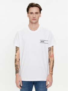 Boss T-Shirt 50514914 Biały Regular Fit