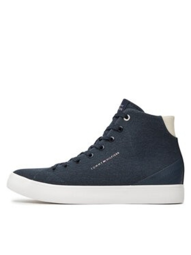 Tommy Hilfiger Tenisówki Th Hi Vulc Summer Cvs FM0FM05076 Granatowy