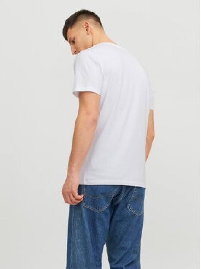 Jack&Jones T-Shirt Corp 12233999 Biały Standard Fit