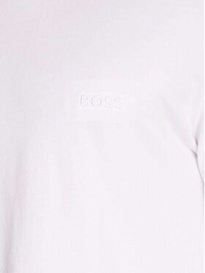 Boss Longsleeve Mix&Match 50470144 Biały Regular Fit