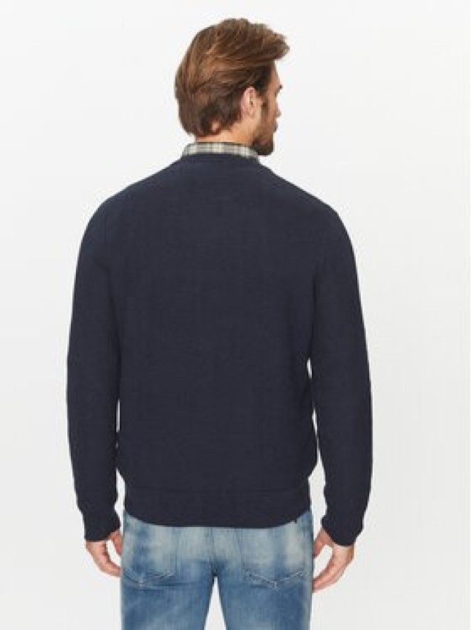 Polo Ralph Lauren Sweter 710918163001 Granatowy Regular Fit