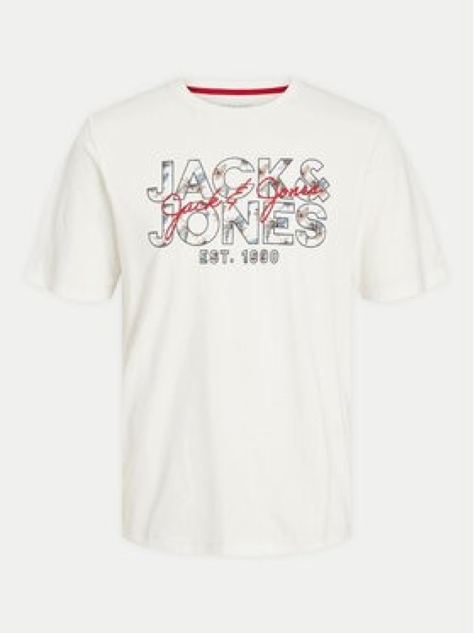 Jack&Jones T-Shirt Chill 12248072 Biały Standard Fit
