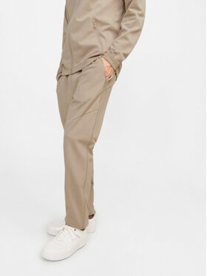 Jack&Jones Spodnie dresowe Will 12253727 Beżowy Slim Fit