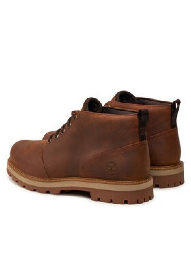 Timberland Trzewiki BRITTON ROAD MID CHUKKA WP TB0A69TWEM61 Brązowy