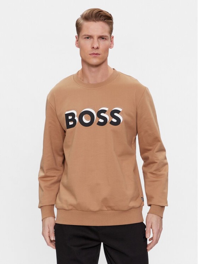 Boss Bluza Soleri 07 50507939 Beżowy Relaxed Fit