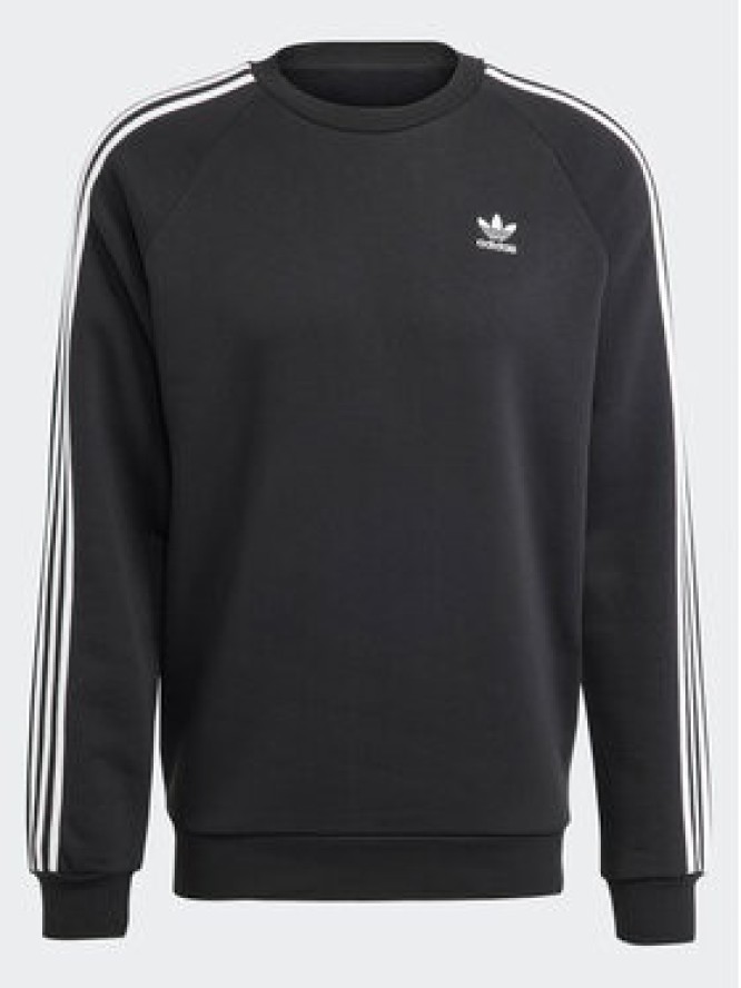 adidas Bluza adicolor Classics 3-Stripes Crew IA4861 Czarny Regular Fit