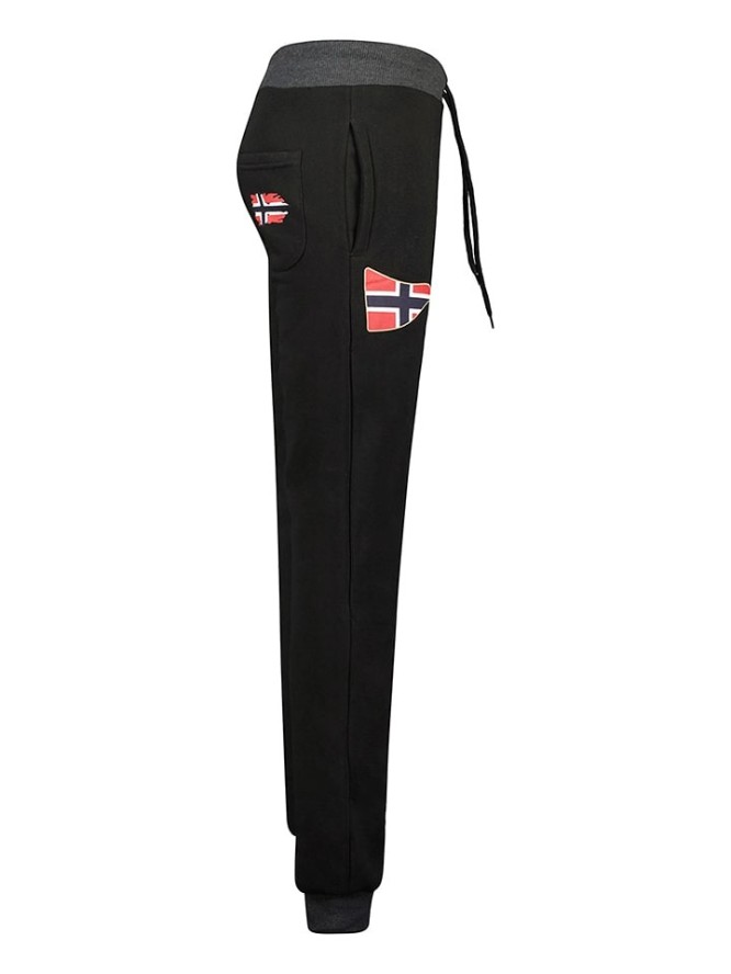 Geographical Norway Spodnie dresowe w kolorze czarnym rozmiar: S