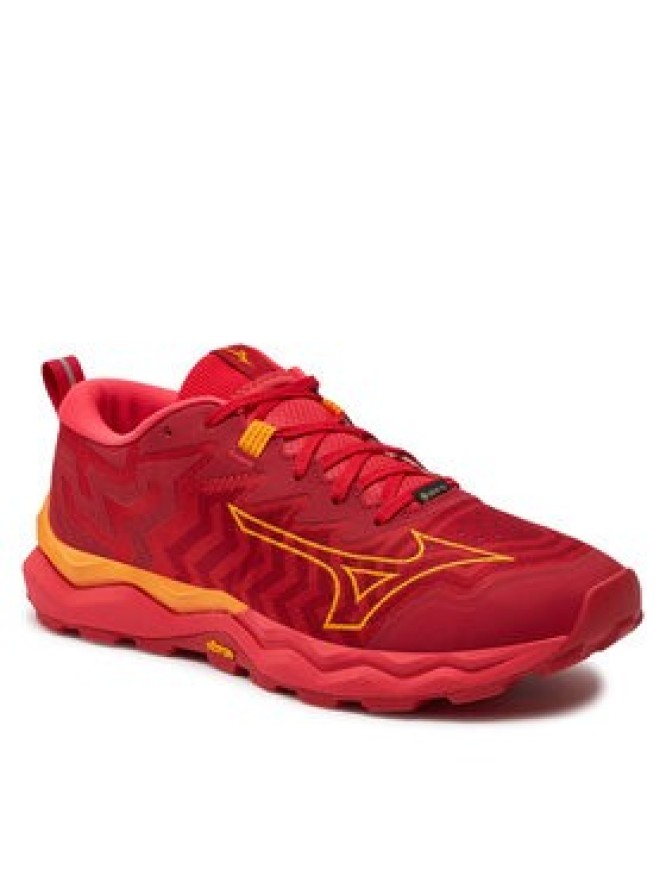 Mizuno Buty do biegania Wave Daichi 8 Gtx GORE-TEX J1GJ2456 Czerwony