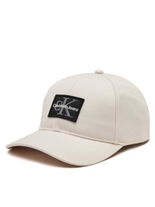 Calvin Klein Jeans Czapka z daszkiem Mono Logo Patch Cap K50K512149 Beżowy