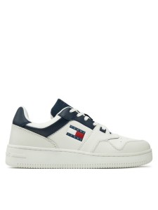 Tommy Jeans Sneakersy Tjm Retro Basket Ess EM0EM01395 Biały