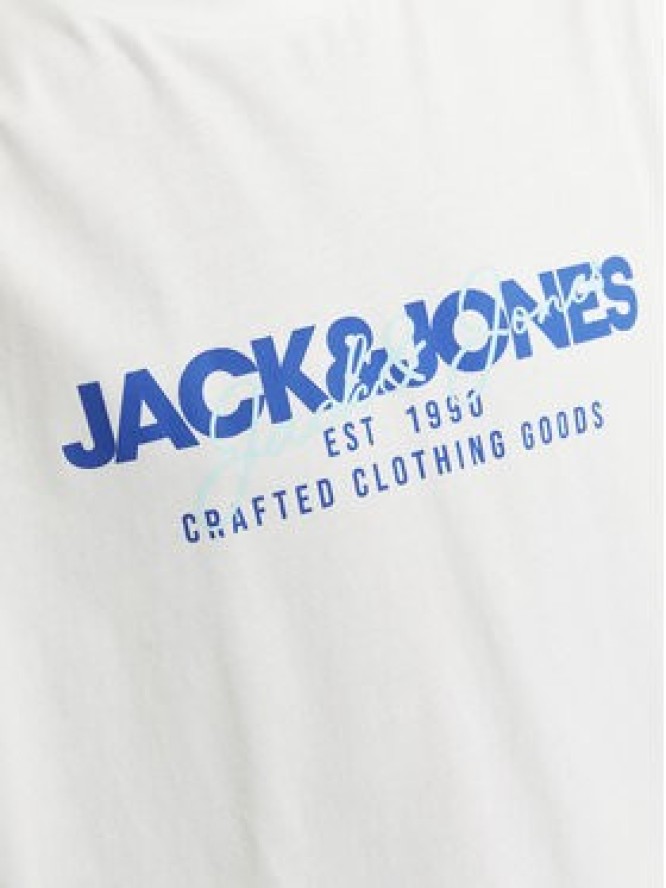 Jack&Jones T-Shirt Alvis 12256803 Biały Standard Fit