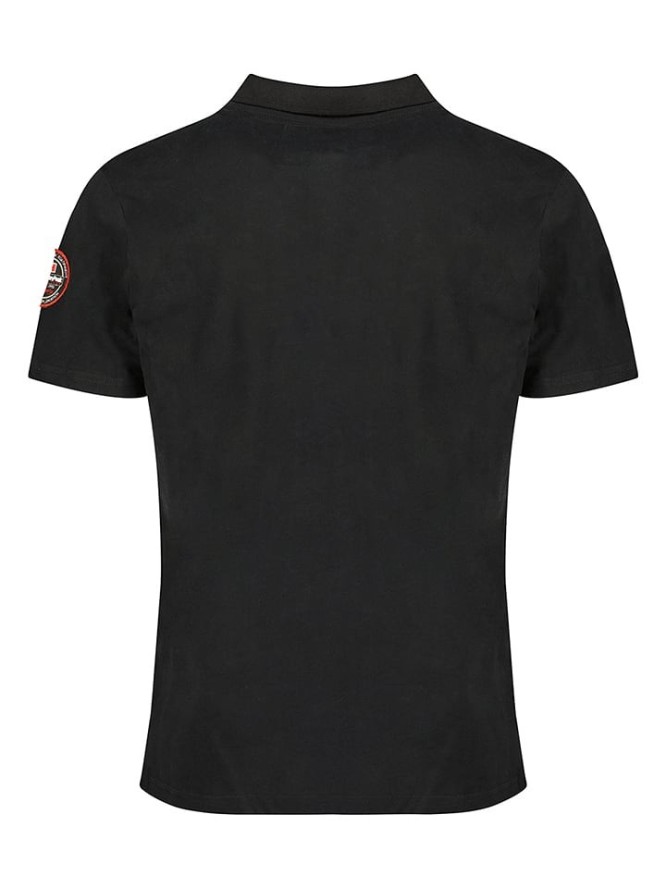 Canadian Peak Koszulka polo "Kancreak" w kolorze czarnym rozmiar: S