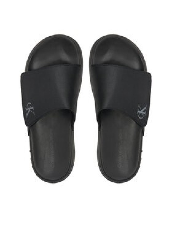 Calvin Klein Jeans Klapki Chunky Comf Slide YM0YM01017 Czarny