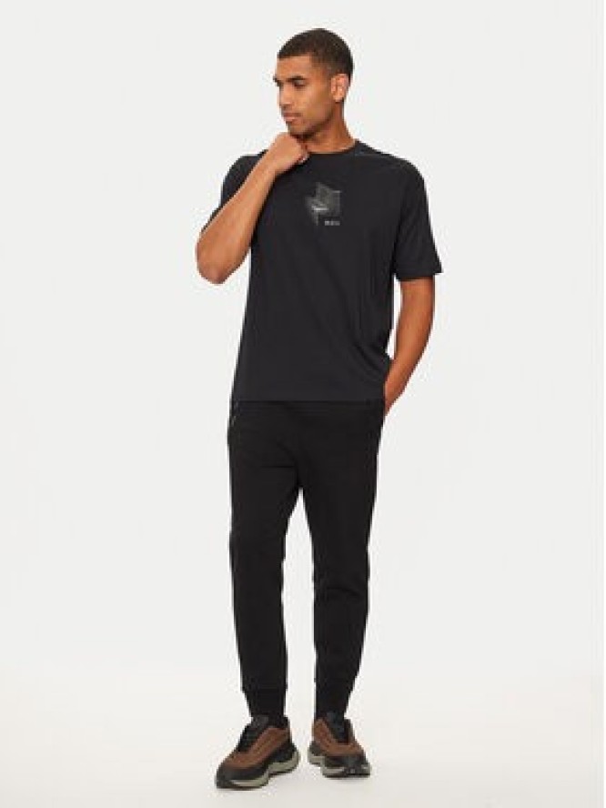 Boss T-Shirt 50525231 Czarny Relaxed Fit