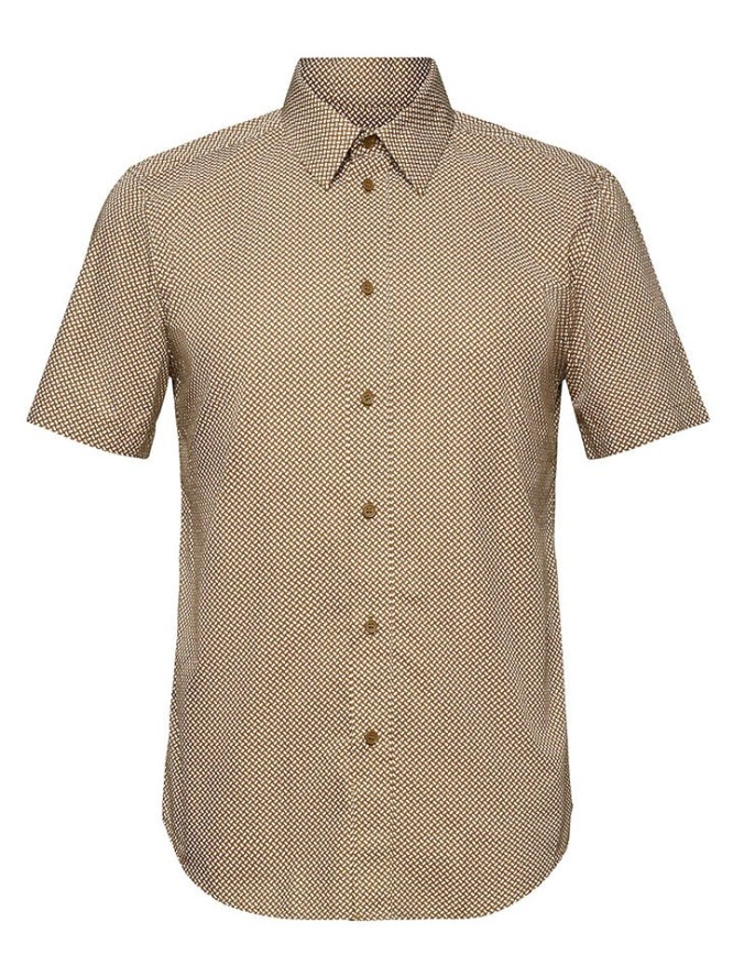 ESPRIT Koszula w kolorze oliwkowo-białym rozmiar: L