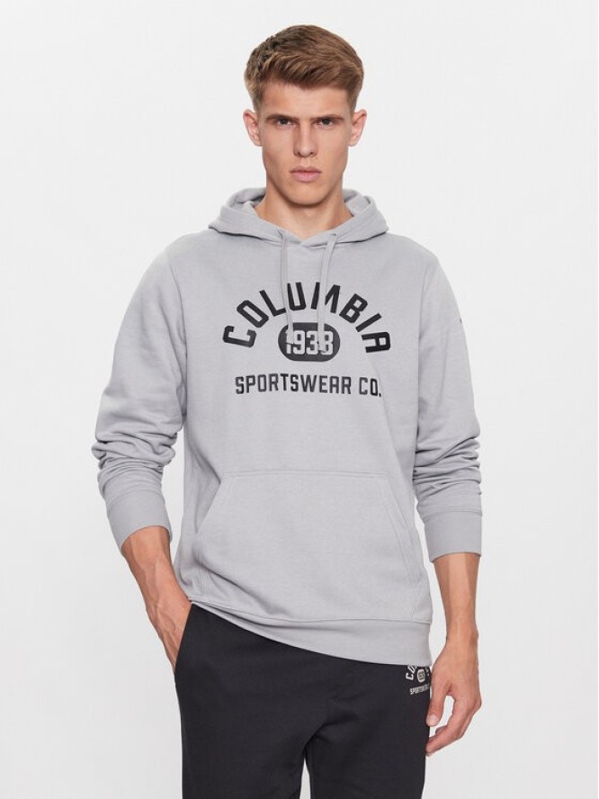 Columbia Bluza Trek™ Hoodie 195791 Szary Regular Fit