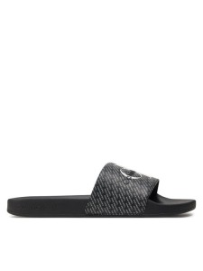 Calvin Klein Jeans Klapki Slide Aop YM0YM00955 Czarny