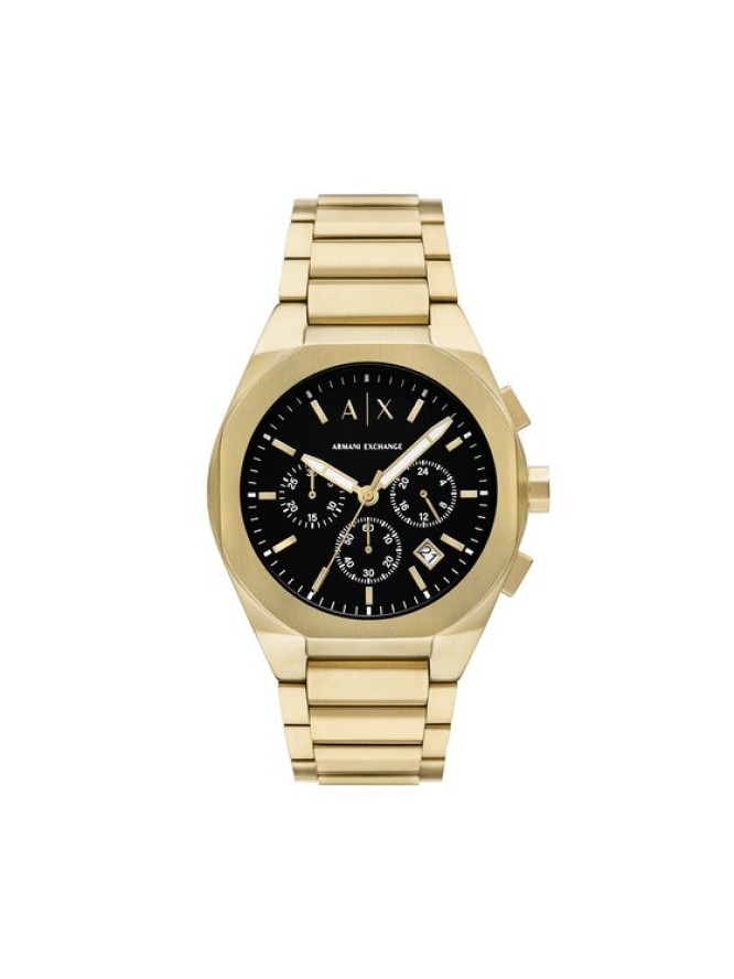 Armani Exchange Zegarek Rafael AX4180 Złoty