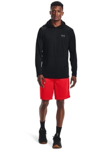 Spodenki treningowe męskie UNDER ARMOUR Tech Mesh Shorts - czerwone