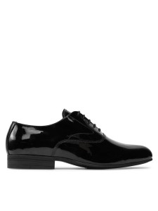 Calvin Klein Półbuty Oxford Pat HM0HM01600 Czarny