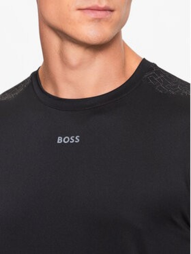 Boss T-Shirt 50494735 Czarny Slim Fit