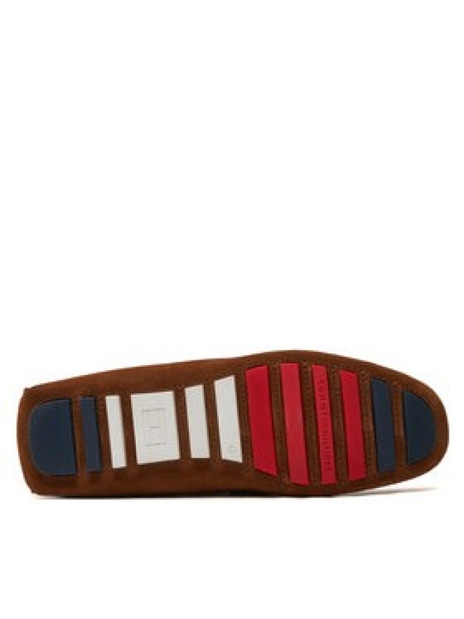 Tommy Hilfiger Mokasyny Th Classic Suede Driver FM0FM05000 Brązowy