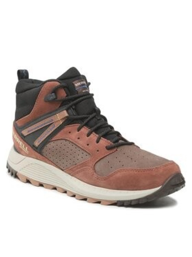 Merrell Trekkingi Wildwood Sb Mid Wp J067299 Brązowy