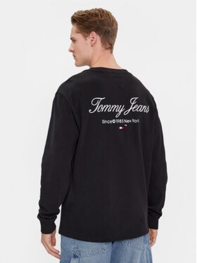 Tommy Jeans Bluza Luxe DM0DM18296 Czarny Regular Fit