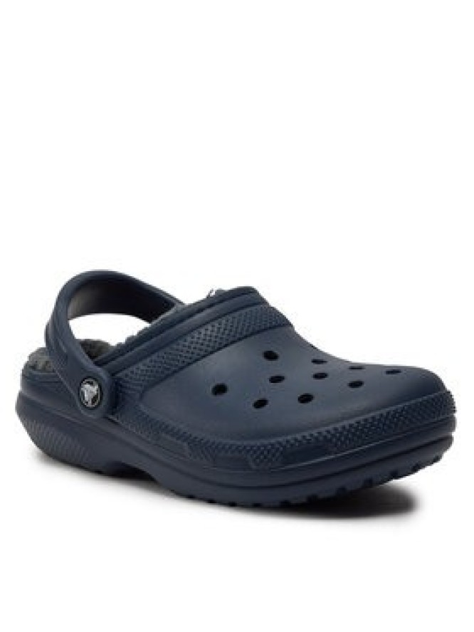 Crocs Klapki Classic Lined Clog 203591 Granatowy