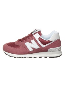 New Balance Skórzane sneakersy w kolorze czerwonym rozmiar: 42