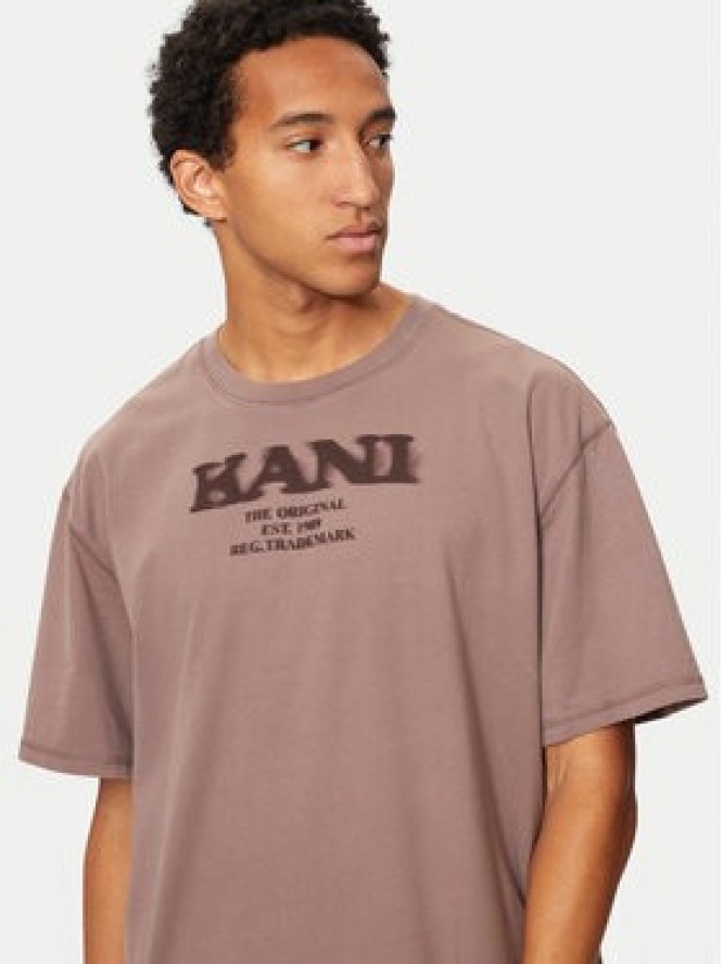 Karl Kani T-Shirt Retro Sprayed 60300094 Beżowy Regular Fit